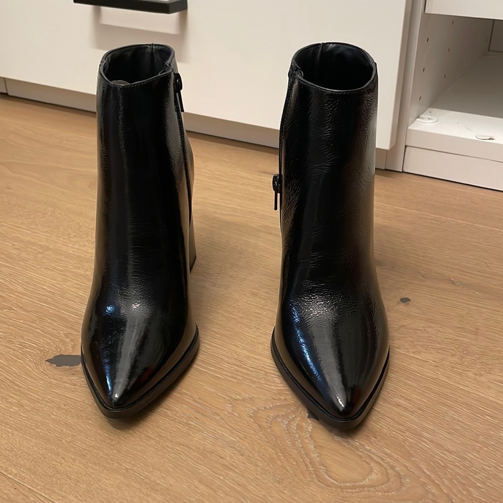 Aldo Black Ankle Boots
